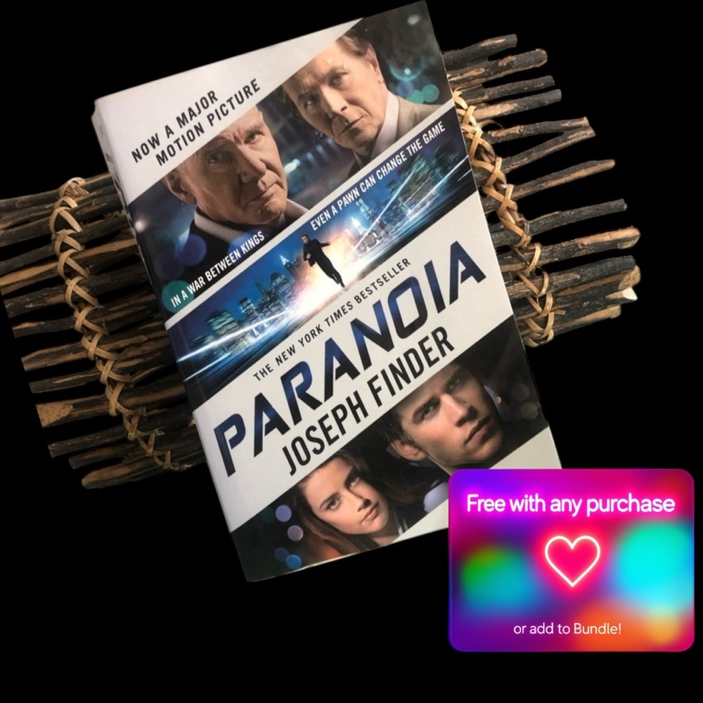 🆓 PARANOIA Novel by Joseph Finder 2004